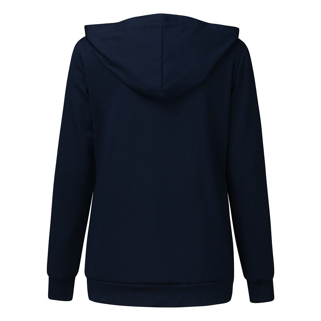 Top para amamantar lactancia Casual manga larga Mujer suéter con capucha invierno para alimentar ropa de embarazo para maternidad de talla grande