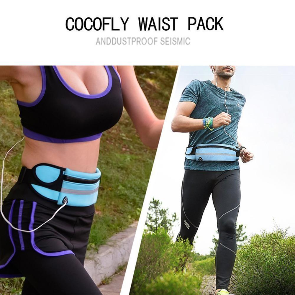 Buylor Sport Taille Verpakking Vrouwen Mannen Running Belt Heuptas Waterdicht Fanny Pack Portemonnee Mannen Pouch Riem Draagbare Telefoon Houder gym