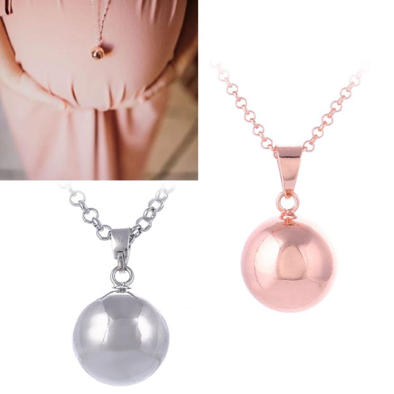 Harmonie Ball Halskette brillant Schwangerschaft Jahrgang Glockenspiel bola Anhänger 40 "Lange Kette Halskette für murmeln Bady Schmuck