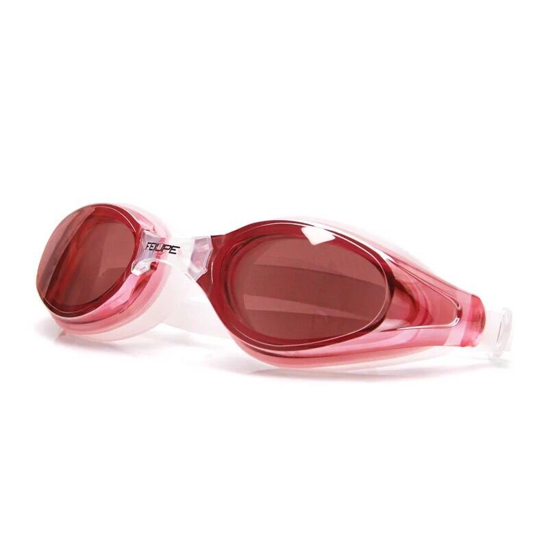 Mannen Vrouwen Professionele Zwembril Anti Fog Uv-bescherming Hd Verstelbare Duiken Bril Volwassen Bad Eyewear: Roze