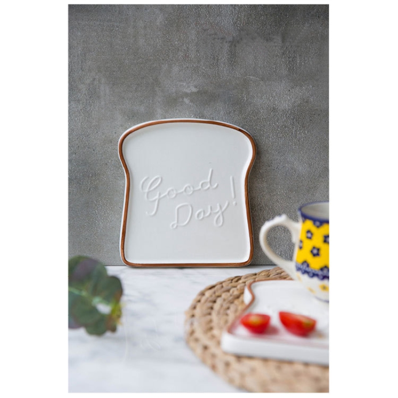 Płyta ceramiczna taca robić posiłków półmisek na owoce porcelanowe naczynie tosty kształt Assiette płaskie kreskówka projekt deser danie pojemnik na jedzenie 1 sztuk