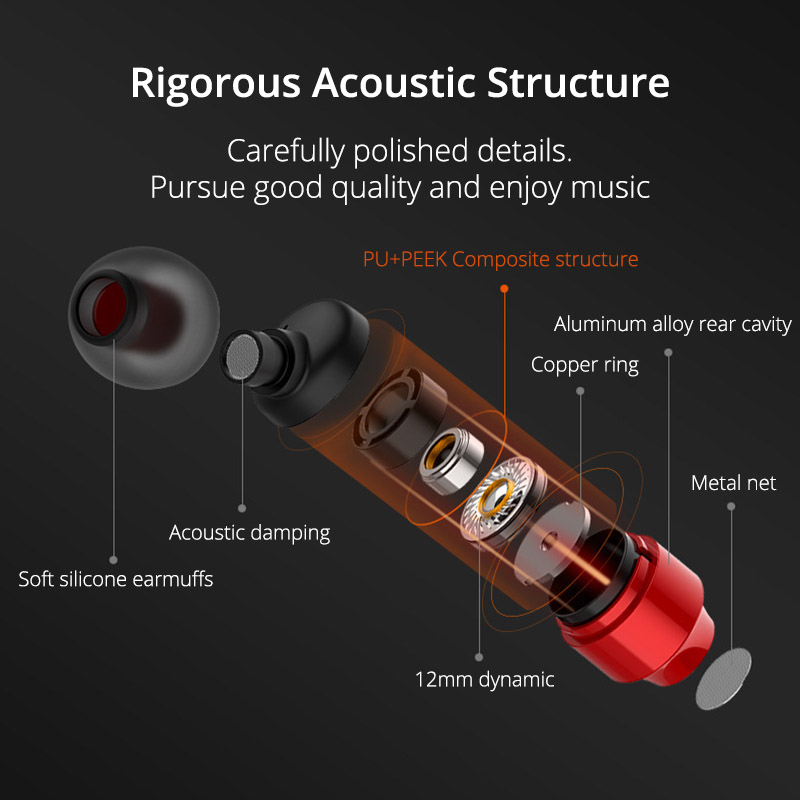 EARDECO 3,5 mm kabelgebundene Kopfhörer mit Mikrofon, HiFi-Bass, kabelgebundener Kopfhörer, Stereo-Musik-Kopfhörer, Headset, MP3-Sport-Telefon-Ohrhörer