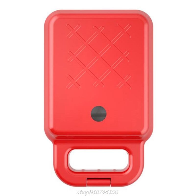 Portable Electric Waffles Sandwich Maker Multifunctional Egg Cake Breakfast Machine 220V N13 20: Red