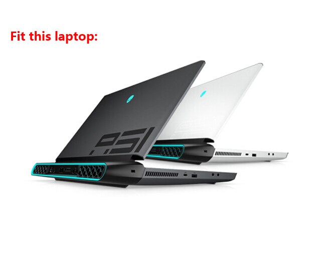 Laptop Sticker Skin - Carbon Fiber Leather Protector for Alienware M15 R2 ALW15M 15.6"