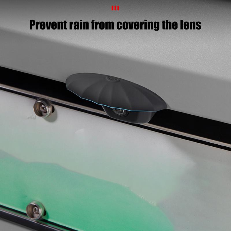 Auto Achteruitrijcamera Cover Waterdichte Anti-Regen Camera Cover Beschermende Waterdichte Siliconen Auto Accessoires voor Voertuig
