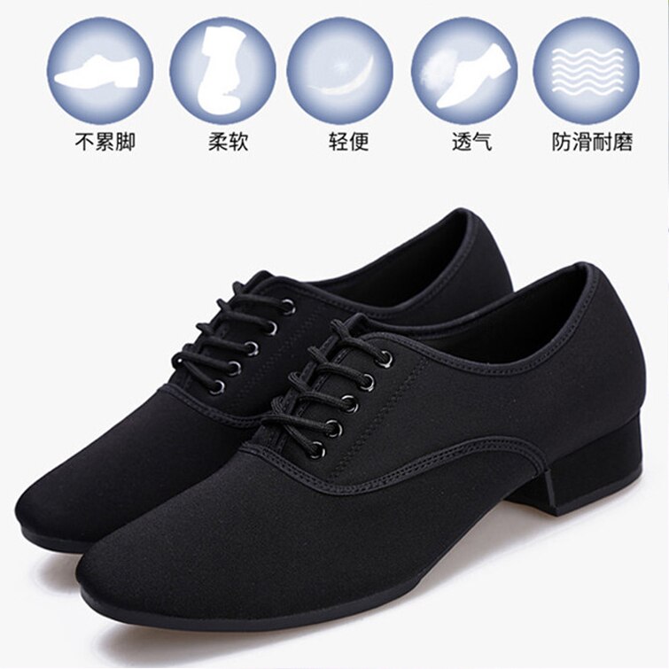 Men Sport Practice Latin Dancing Shoes Boys Students Jazz Ballroom Dances Shoes Soft Sole Dancing Shoes Sneakers Men Sapatos