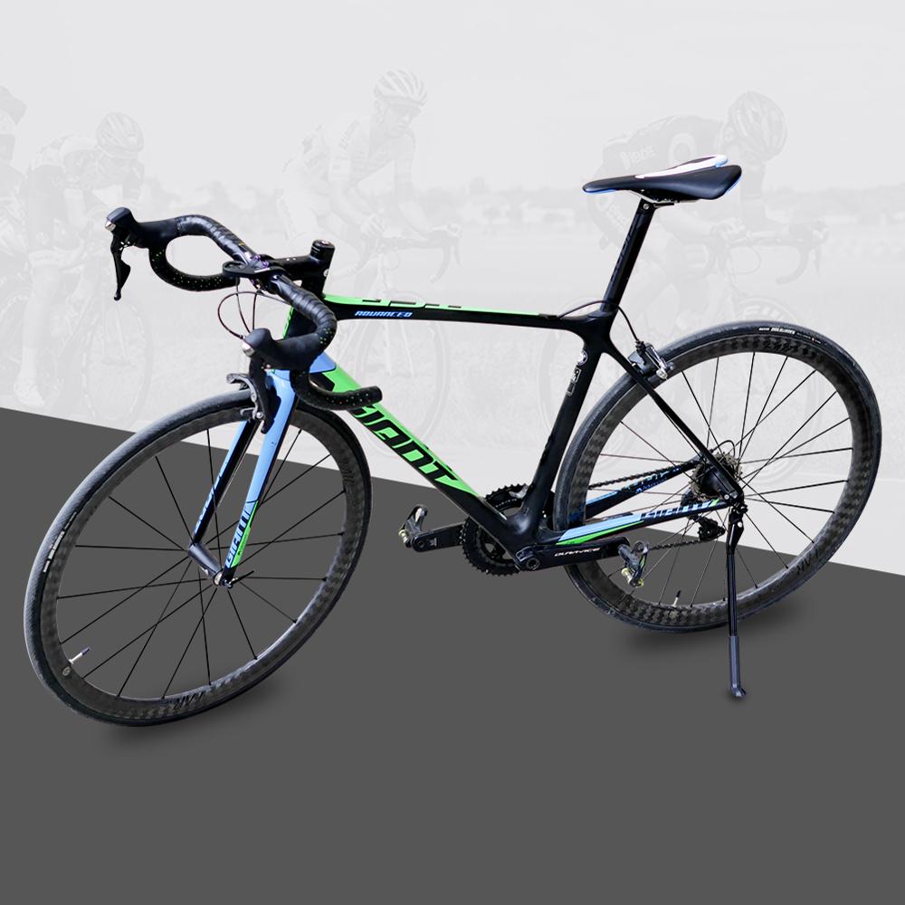 Cykelparkeringsstativ landevejscykel mtb support sidestativ kulfibercykel tilbehør justerbar hurtig installation cykeldele