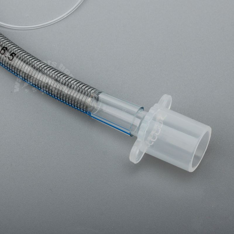 Tube endotrachéal renforcé avec stylet 2,5-10 mm Intubation trachéale stérile jetable pour humains et animaux vétérinaires