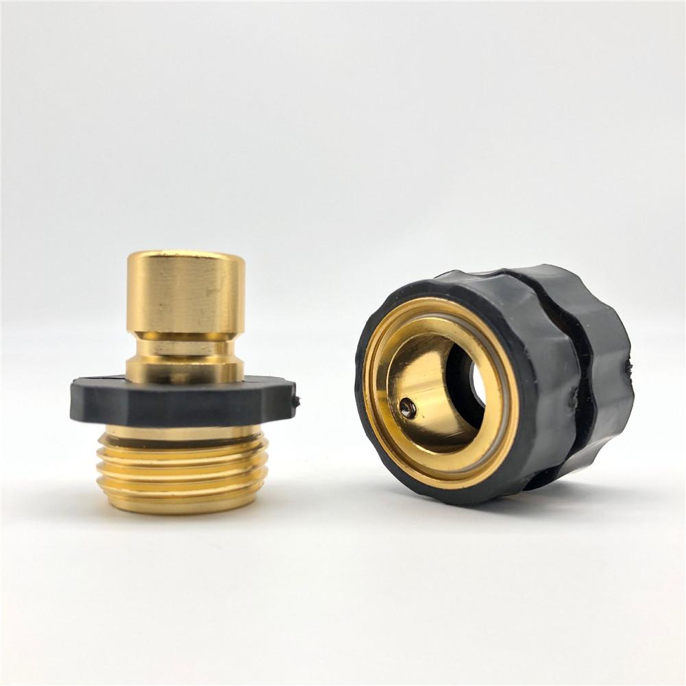 Aluminum Alloy Water Pipe Quick Connector Aluminum Garden Hose Fitting Water Hose Connectors for Hoses Washing Machines Ships
