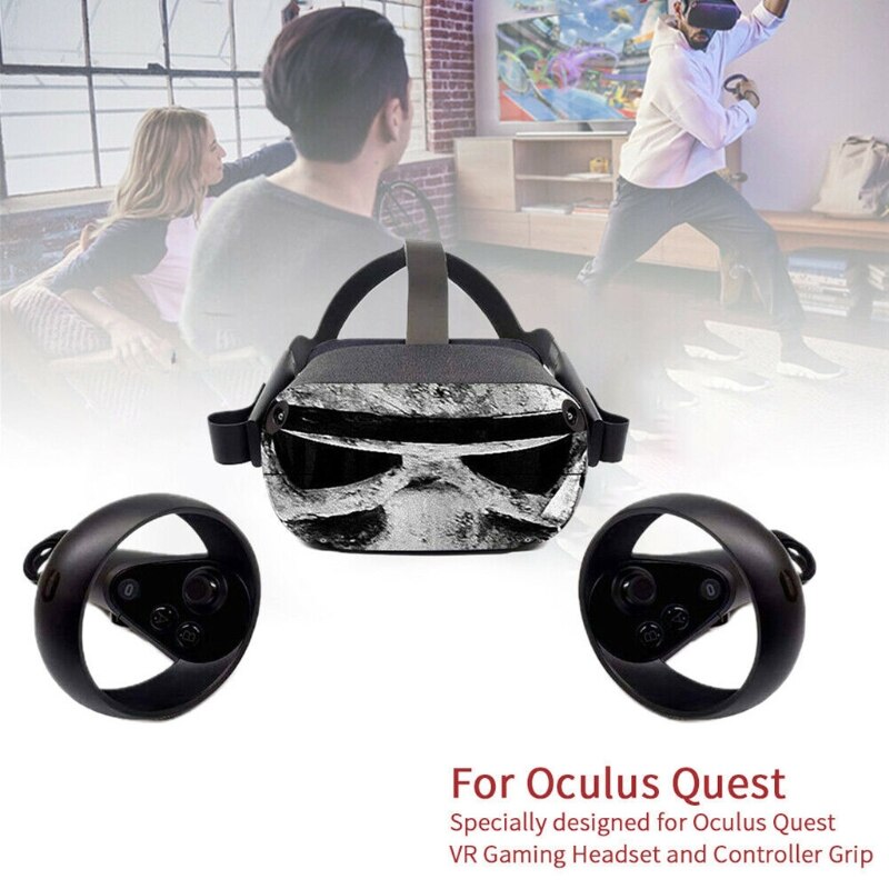 Huid Decals Verwijderbare Breng Beschermende Vr Bril Stickers Headset Sticker Voor Oculus- Quest