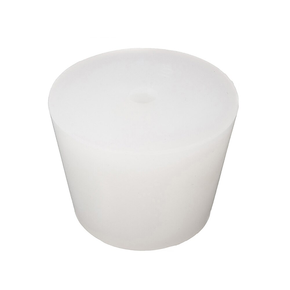 Tappo in Silicone da 8mm per birra fatta in casa s tappo in Silicone con foro per valvola Airlock tappo in gomma siliconica di grado gorgogliatore