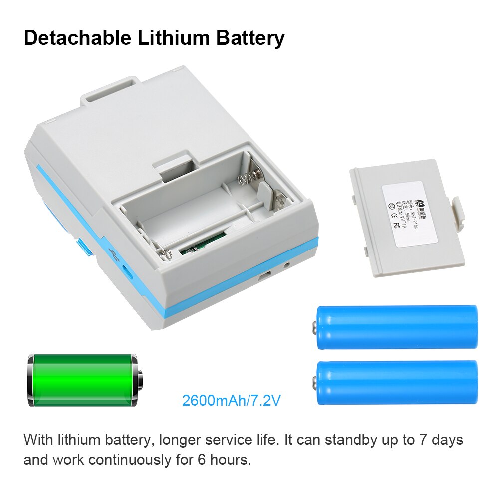 Wireless 58mm BT Direct Qr Code Sticker Clothing Printer Barcode Printer Thermal Label Printer Thermal Adhesive Label Printer