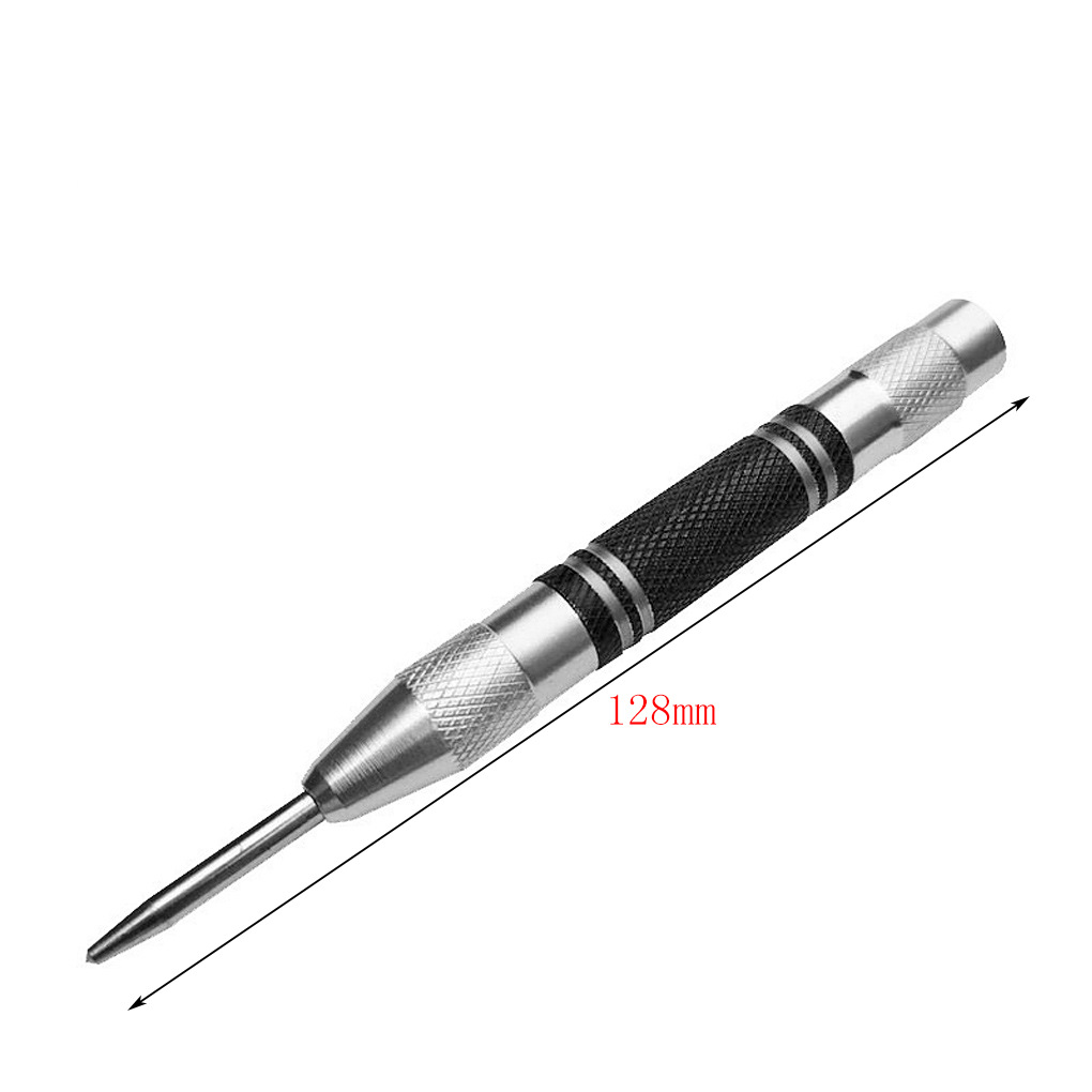 Punzón de centro automático, herramientas de carpintería, marcador de abolladura ajustable, herramienta de perforación de carpintería