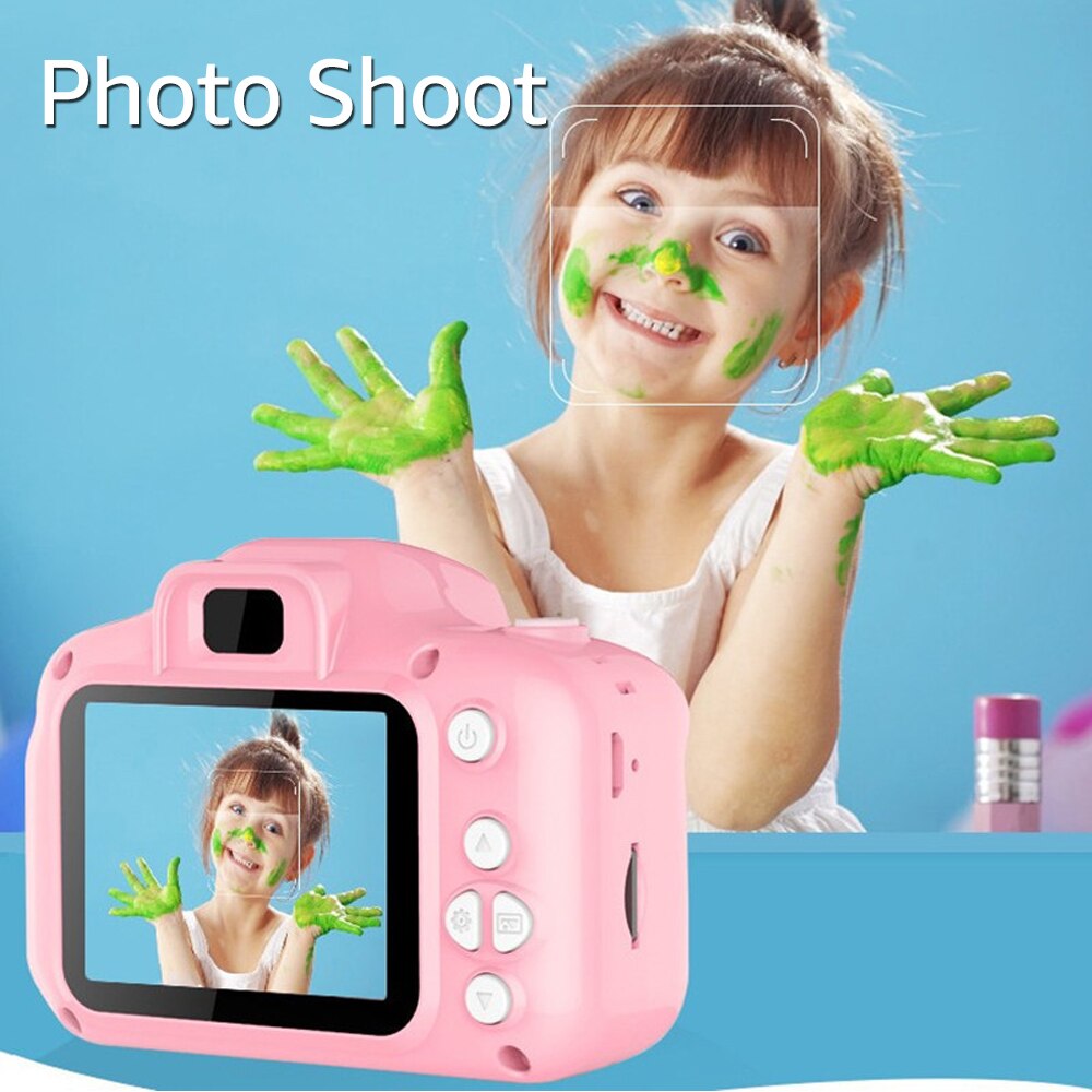 13MP Kids Digital Camera 1080P Children Video Camcorder Toy 2.0 Inches Screen Digital Camera for Girls and Boys Birthday