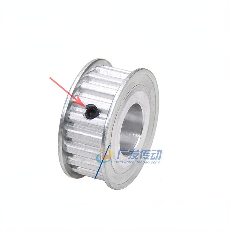 XL32Tooth Pulley AF Groove Width10/15mm Hole 5/6/8/10/12/12.7/14/15/16/17/18/19/20/22/24/25mm Two-Side Flat Synchronous Pulley