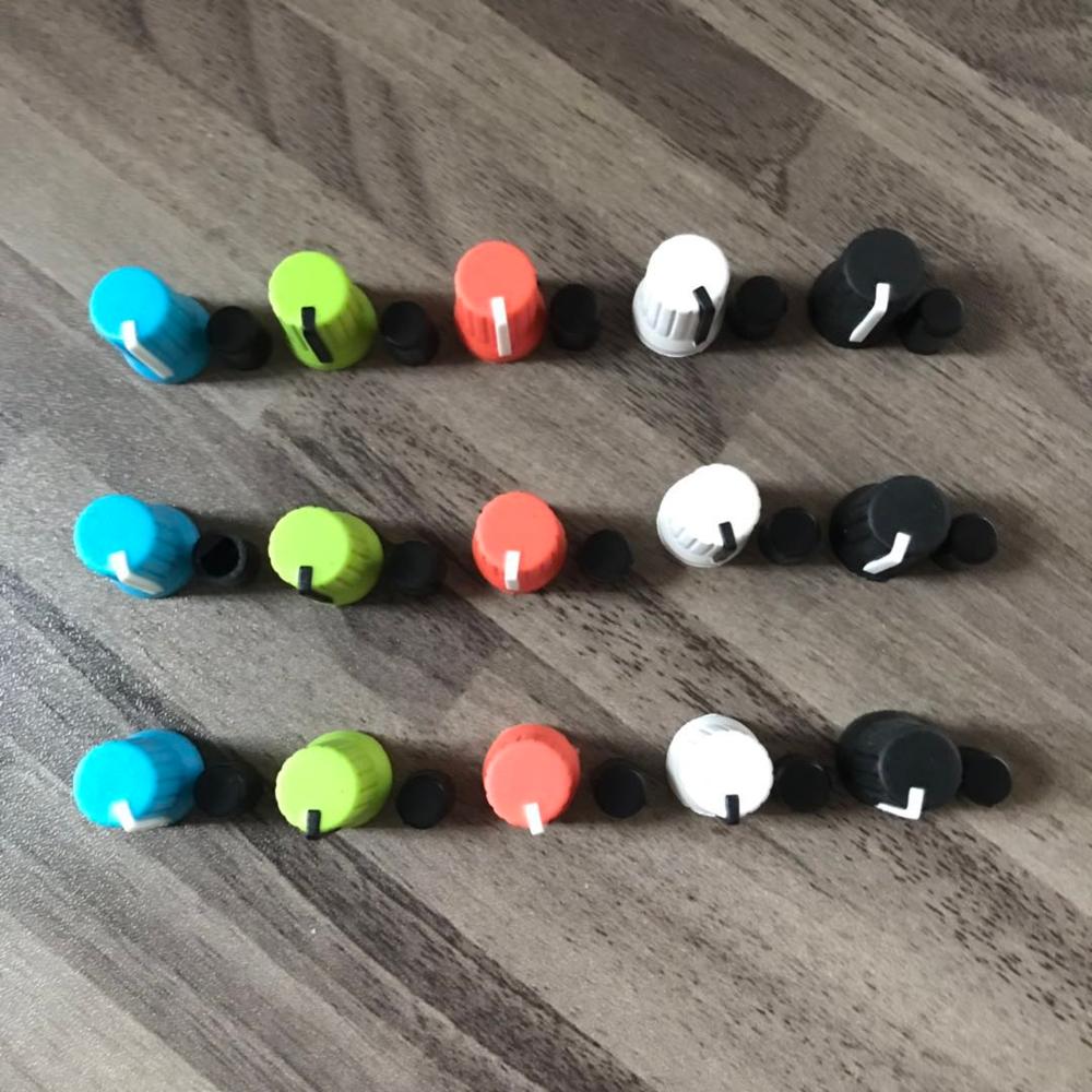 15 X Draaiknop Ni Voor Traktor Kontrol Z1 Z2 S2 S4 S5 S8 Dj Controller Mixer