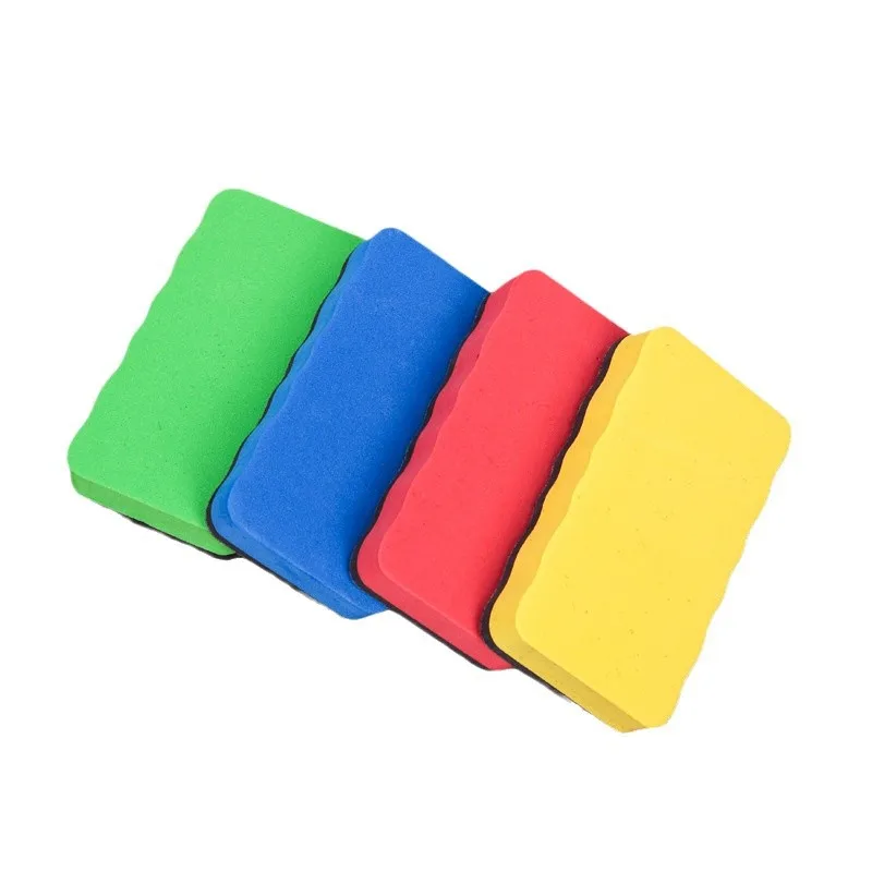 2/4 Stuks Grote Maat Magnetische Whiteboard Gum Eva Vilten Doek Klaslokaal Magnetische Zwarte Bord Borstel Veeg School kantoorbenodigdheden