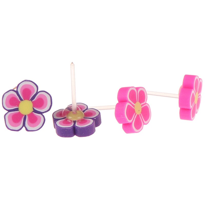 36 par/set de pendientes de arcilla polimérica de dibujos animados hechos a mano con frutas para mujeres niñas y niños