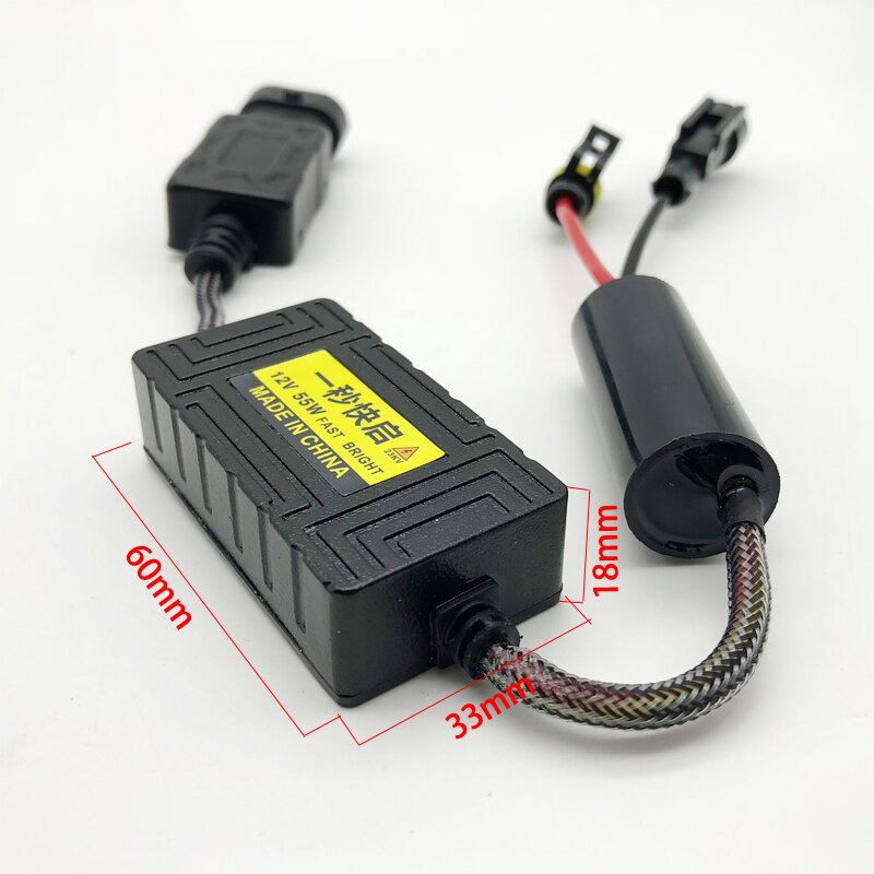 1pcs AC Hid Xenon Ballast Reactor 55W Block Ignition Electronic Digital MINI EMC Canbus Decoder Ballast For HID kit 12V