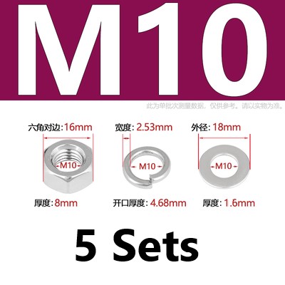 M8 M10 304 Roestvrij Staal T-vorm Schroeven Bouten Aluminium Profiel T Slot Fotovoltaïsche Groef Gebruik Vierkante Kop Bouten: Roze