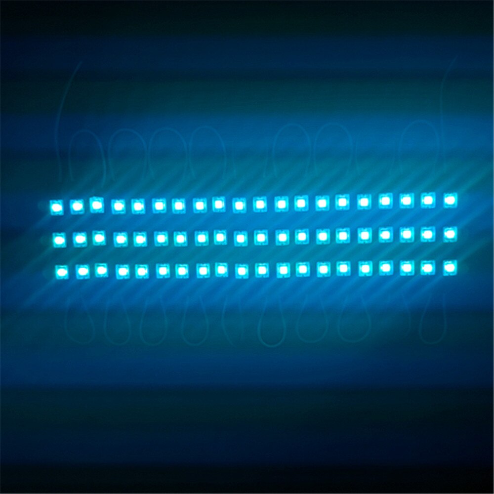 RGB LED Module 12V 5050 Black PCB Super Bright Colors Changable Outdoor Waterproof Advertising Light Sign Backlight 20Pcs/Lot