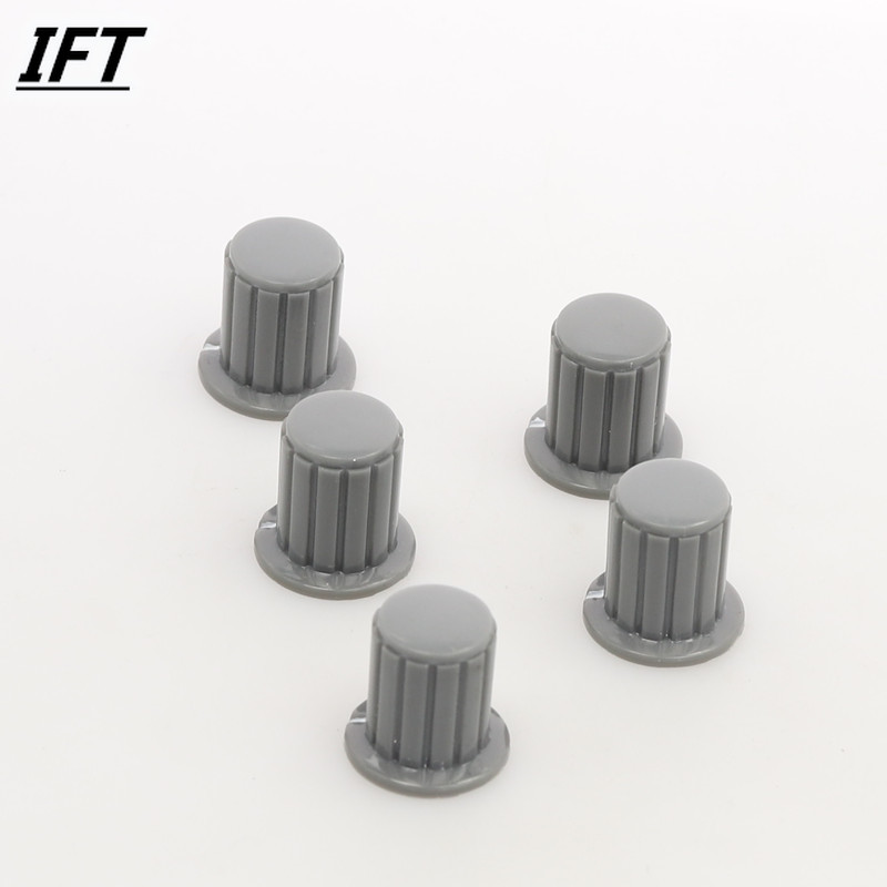 5 Stck 4mm Welle Dia EinfüGen Durcheinander Tonne Ader Potentiometer Steuer Knöpfe