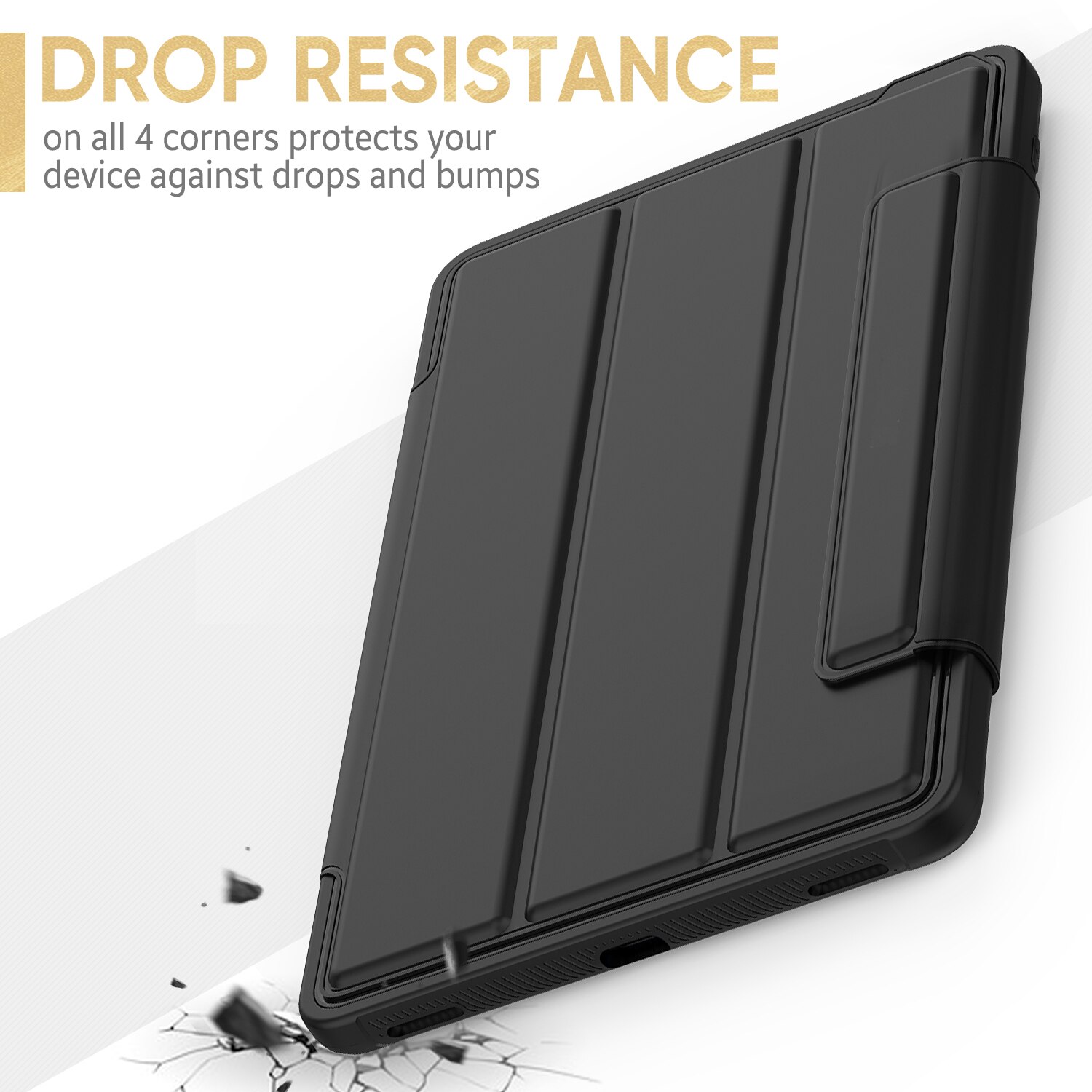 Samsung tab  a 10.1 cove med blyantspænde til læder samsung galaxy tab  a 10.1 etui sm -t510 sm-t515 tablet smart cover