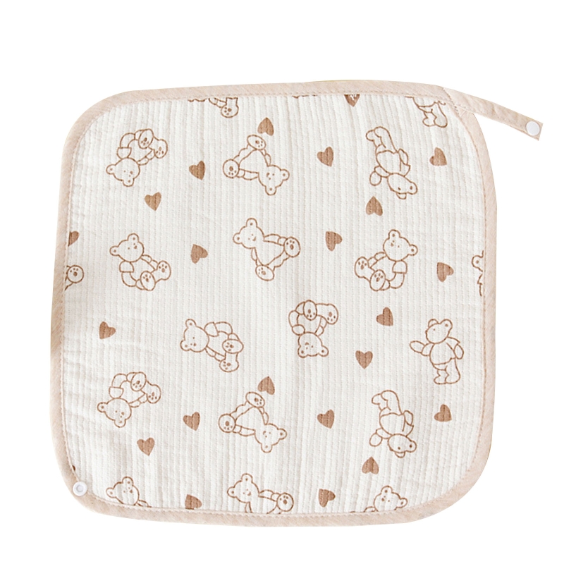 Toalha quadrada de algodão macio do bebê infantil lavar a cara da mão limpe o pano de lavagem facecloth bib g99c: 2