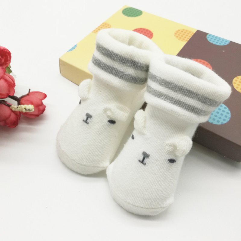 Neugeborenen Unisex Mädchen Jungen Socken Baby Socken Niedlichen baby rutsch Ersten Wanderer recien nacido neonato