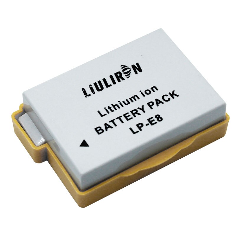 Batería LP E8 LP-E8 LPE8 de 7,4 v y 2100mah, cargador Dual para Canon EOS 550D, 600D, 650D, 700D, X4, X5, X6i, X7i, T2i, T3i
