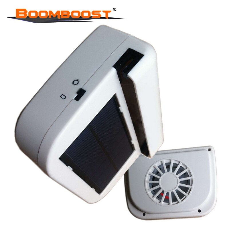 Solar powered Fan Car window auto Ventilator Cooler fan Air Vehicle Radiator