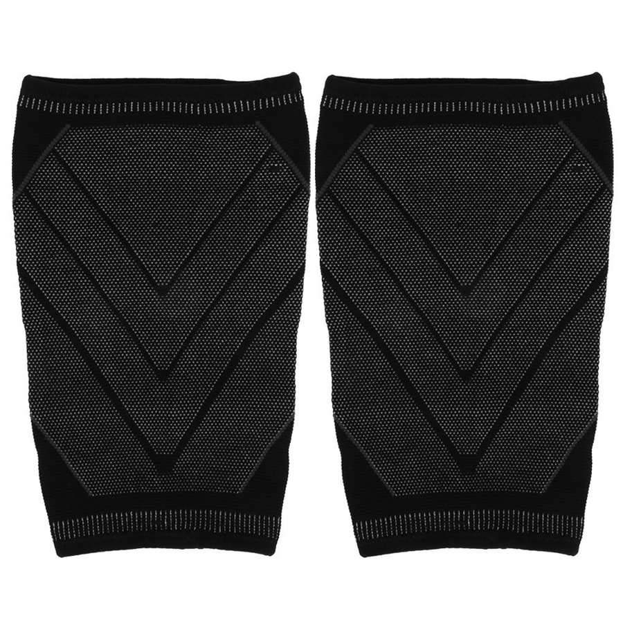 Espinillera Unisex General, protector de espinillera de compresión elástica de nailon tejido, protector de espinillera deportiva para correr, baloncesto, seguridad deportiva antichoque