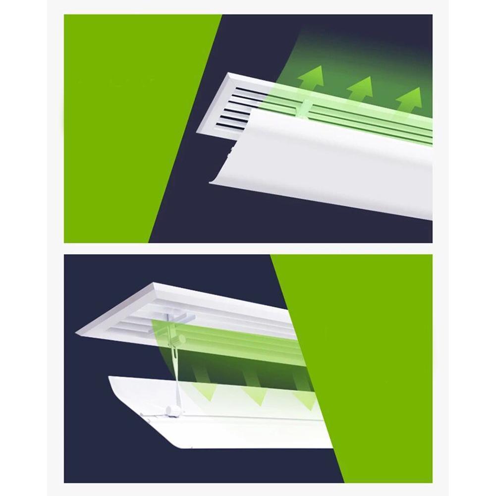 Central Air Conditioning Windshield Safety Adjustable Wind Deflector Anti Direct Blowing Universal Baffle For Living Room HOME