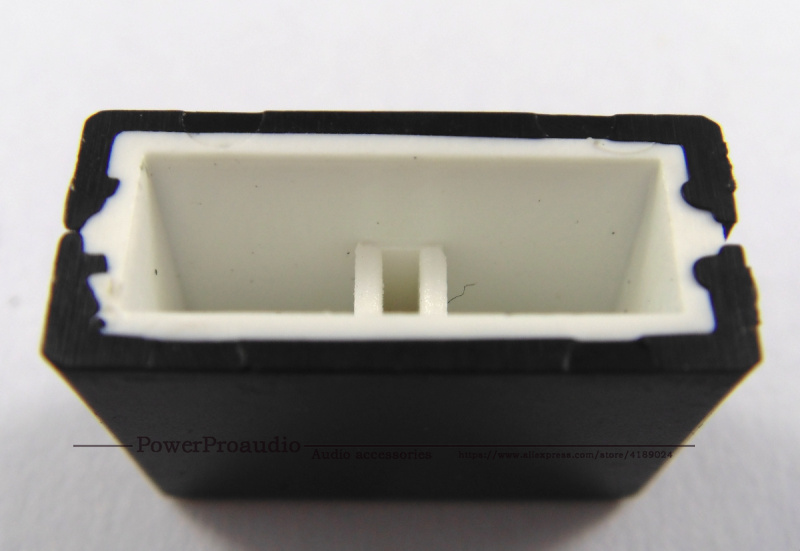 10 stks/partijen DJM-800 mixer fader cap voor PIONEER serie platte sectie potentiometer knop cap 20L * 9 W * 15 H MM