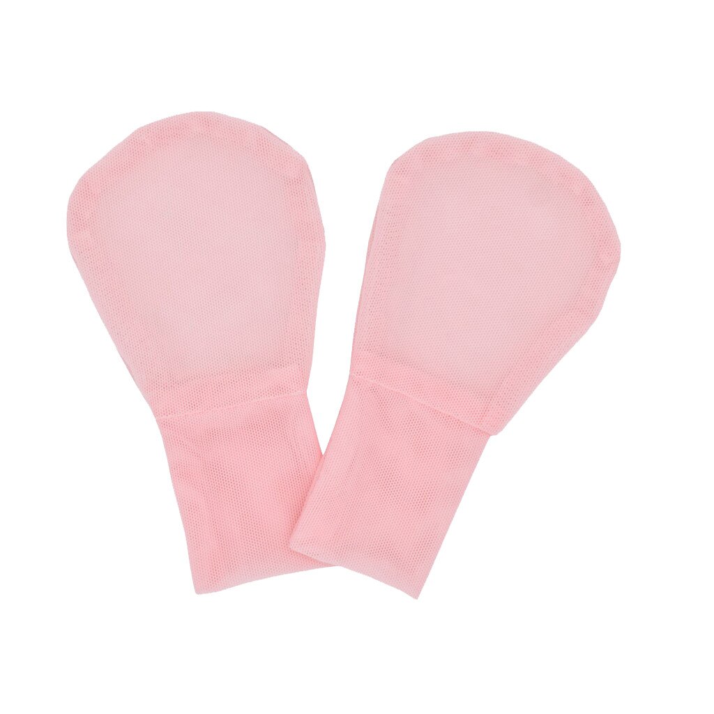 neueste unisex Junge Mädchen Neugeborenen Keine Gittergewebe Fäustlinge Ekzeme Handschuhe Baby Handschuhe Baby Gittergewebe Handschuhe: Rosa 