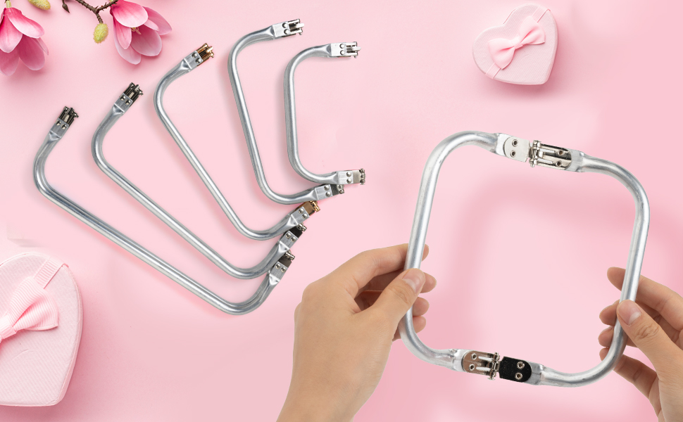 Bag Frame For Wallet Doctor Purse Frame Metal Aluminum Tube Frame Bag Handle Accessories Clutch Bag Parts