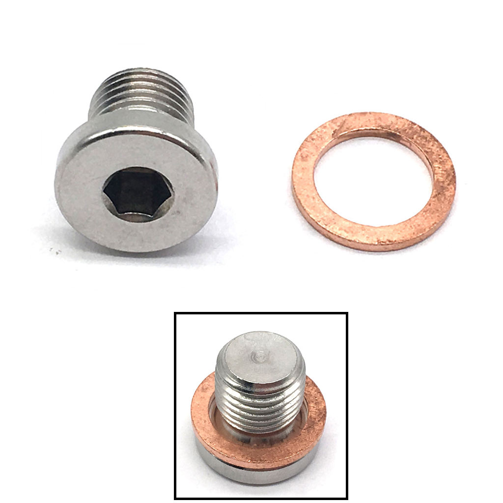 M12x1.25 Oxygen Sensor Blanking Plug O2 Lambda Block Off Bung