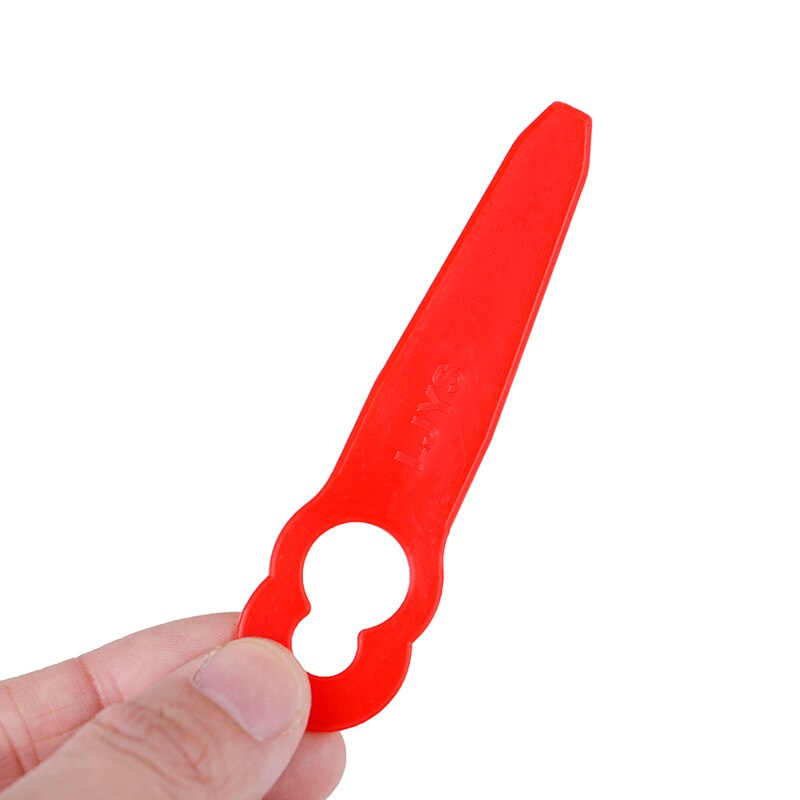 100 pièces en plastique balançoire lame pendentifs pour DKGT06 20V Lithium 1500mAh sans fil coupe gazon jardin Timmer A