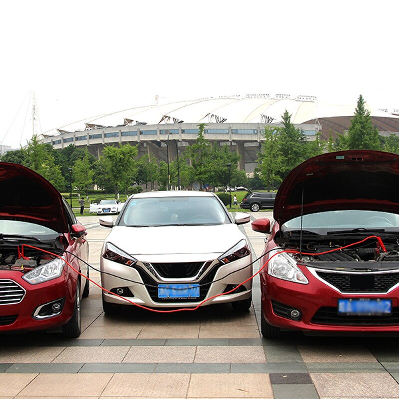 A2.5M Car Power Booster Cable Emergency Battery Jumper Wires Battery Jump Cable Heavy Duty Line Copper Wire Car Accessories