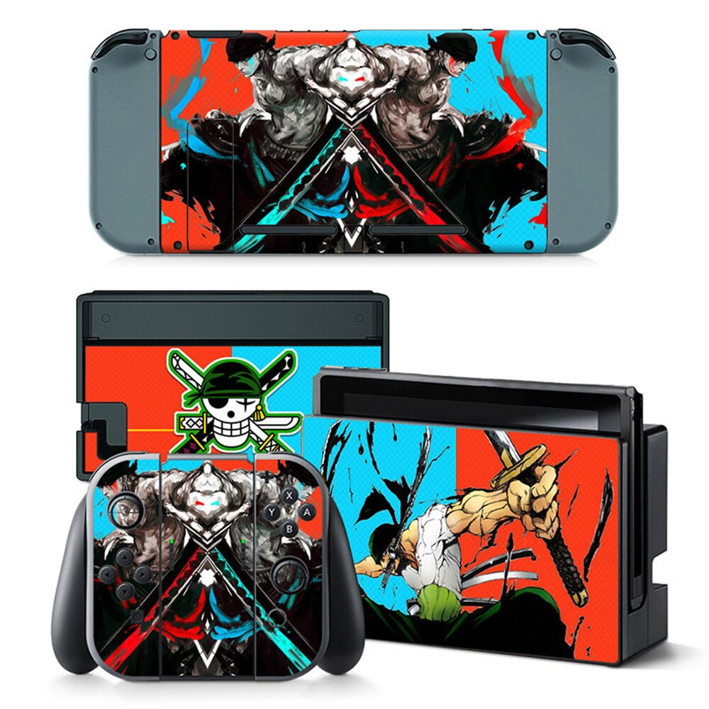 Video Game Vinyl Decal Skin Sticker Cover for Nintendo Switch Console System: TN-switch-5372