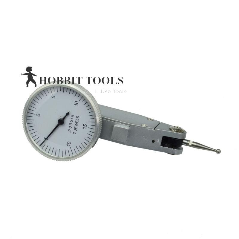 7 Juwelen Inch Maat 0.005 Inch Wijzerplaat Tester Indicator Dial Gauge Meter