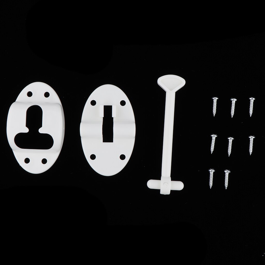 4 inch Standard T-Style RV Camper Trailer Cargo Hatch Door Catch Latch Lock