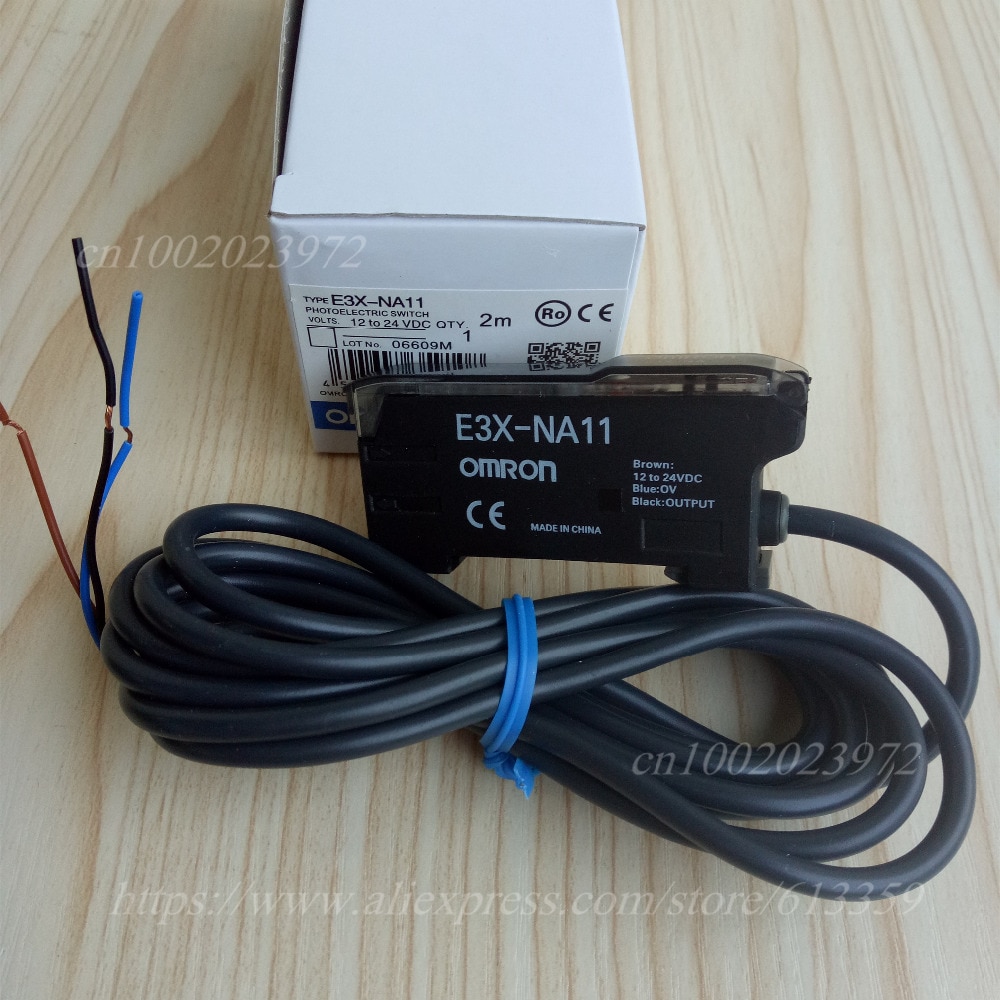 E3X-NA11 NPN Omron Optical Fiber Amplifier Sensor Photoelectric Sensor Warranty for One Year