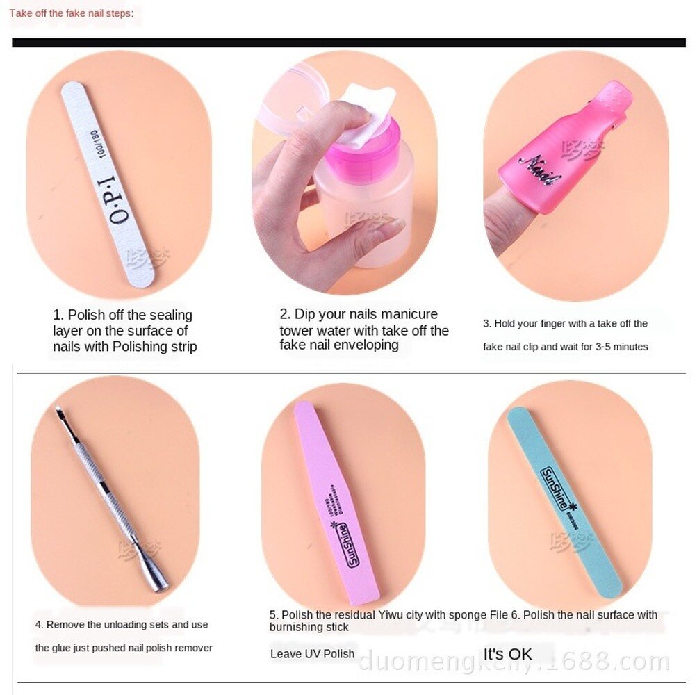 Nail Remover Clip Doos Voor Laden En Lossen Nail Sets, Nail Remover Clip, Nagel Winkel Gewijd, efficiënte En Snelle