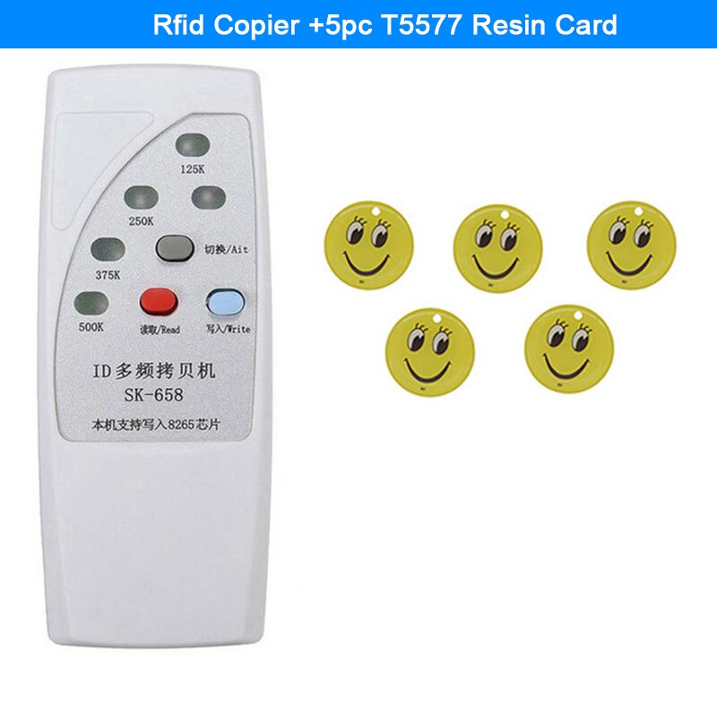 Rfid Kaartlezer Rfid Schrijver Handheld 125Khz Copier Duplicator Id Tags Programmeur Copier Met Licht Indicator: style 5