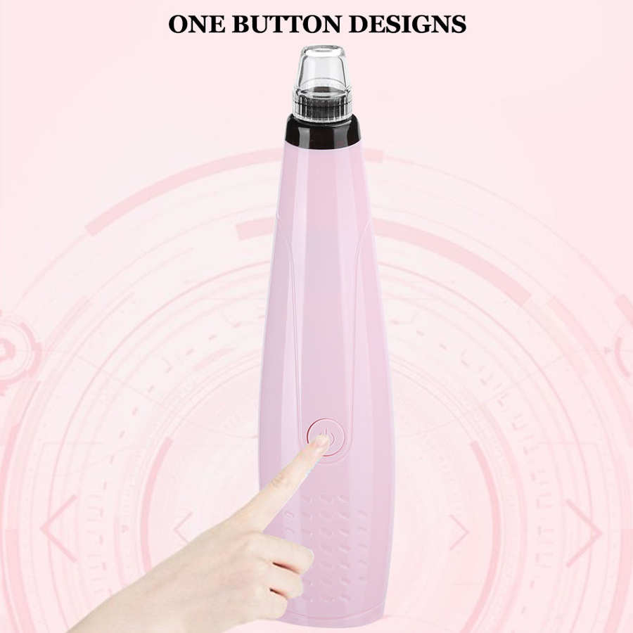 Blackhead Removal Electric Pore Cleaner Wireless Portable Vacuum Blackhead Removal Face Pore Suction Cleaner For Face Cleaning