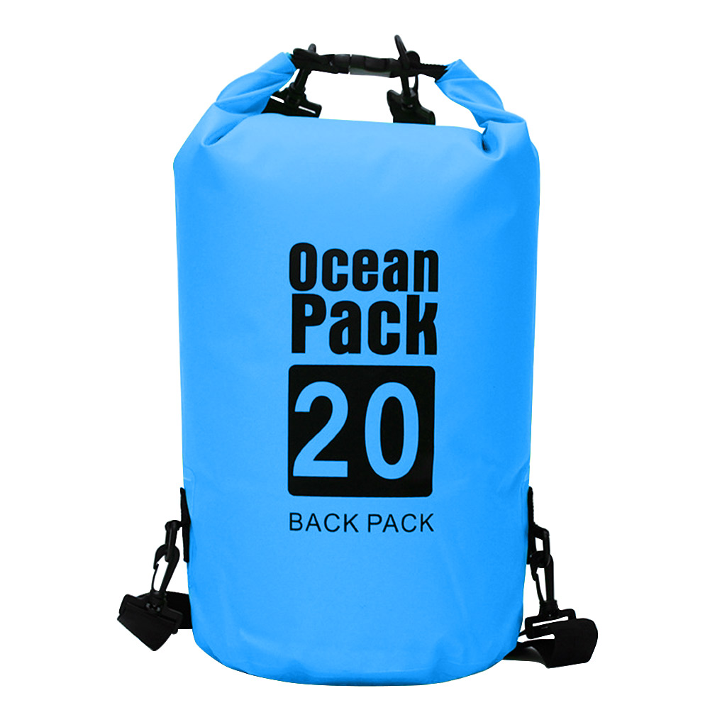 Sport impermeabile borsa asciutta zaino galleggiante nautica Rafting kayak campeggio escursionismo fiume nuoto kit da viaggio 2L/5L/10L/20L
