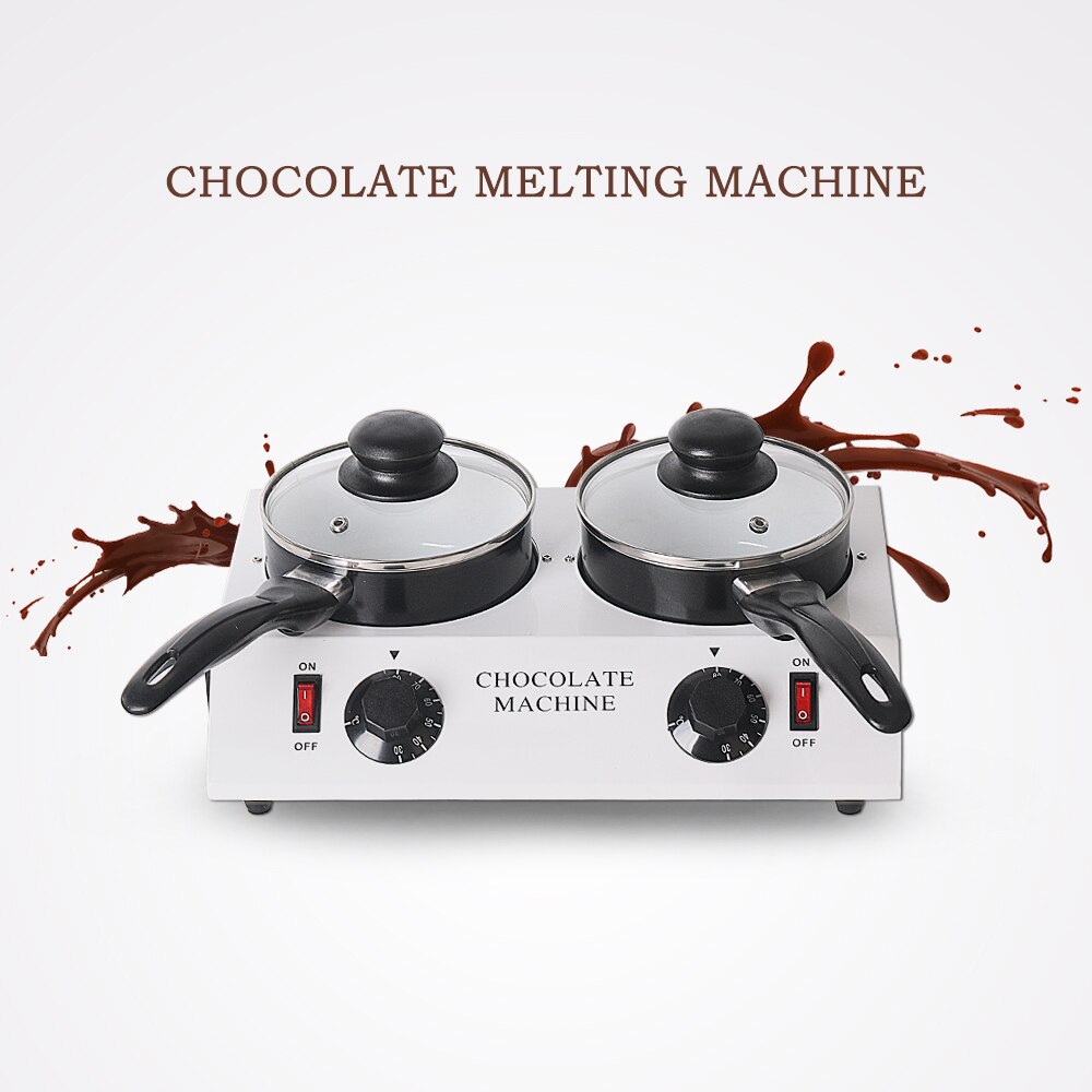 ITOP 1 Pcs Melting Pot For Electric Chocolate Cheese Melting Machine Non-Stick Pot Tempering Cylinder Melter Pan