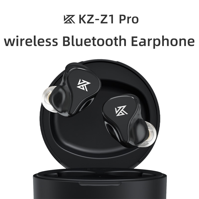AK – écouteurs sans fil KZ Z1/Z1 PRO TWS Bluetooth 5.0/ 5.2, oreillettes dynamiques magnétiques, commande tactile, casque de Sport ASX ZAX