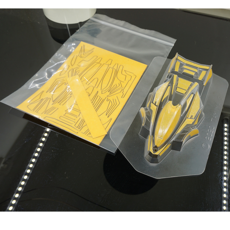 homemade decals for clear cowl shell AVANTE MK3/NEO VQS/ thunder shot MK2 polycarbonate body painting for tamiya MINI 4WD car